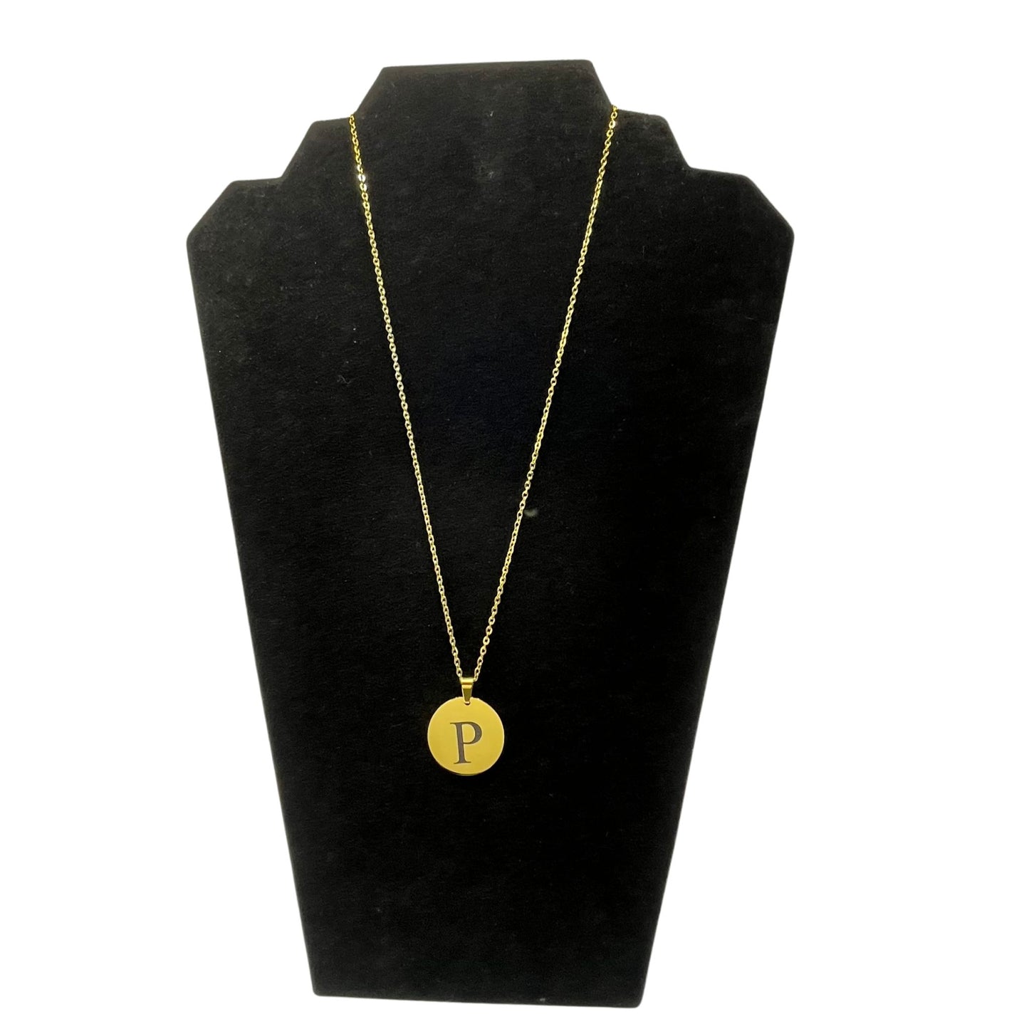Cadena Aura Circular Personalizable de Acero Inoxidable para Regalo Especial